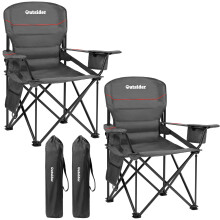 OUTSIDER Oversized Folding Camping Chair 160kg Heavy Duty