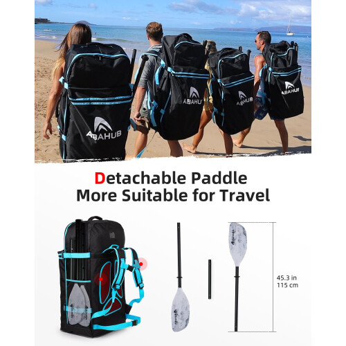 Abahub Adjustable Kayak Paddle 2