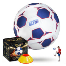 Indoor Football Training Ball Size 5 - The House Ball – Soft Foam Football for Indoor Training, Airless Indoor Ball for Children and Adults, Gift fo