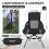MARCHWAY Lightweight High Back Folding Camping Chair with Head Support 4