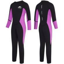 Gogokids Wetsuit Kids, Children 2.5mm Neoprene Thermal Swimsuit with UV 50+ Protection, Full Length One Piece for Ages 2-10 Boys & Girls Swimming, Sur