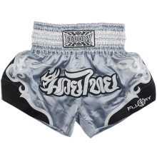 FLUORY Muay Thai-Shorts, reißfeste Box-Shorts, MMA-Kampf, Kick-Kleidung, für Herren, Damen, Kinder, Kampfkunst-Training, Grappling.