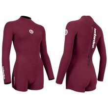 Two Bare Feet Women's Neoprene One-Piece Wetsuit – Premium Swim Suit for Surfing, Swimming, Scuba Diving & Water Sports, Flexible, Durable, Multiple