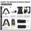 MARCHWAY Lightweight High Back Folding Camping Chair with Head Support 5