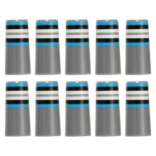 YELARXI Golf Iron Ferrules 10Packs Blue/Black/White/Gray for Golf Club