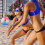 PECOGO Volleyball Size 5, Pink+Blue 4