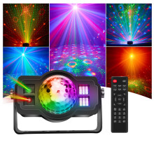 Disco Lights, RGB LED Strobe Lights,Disco Ball Light for Home Parties,Wedding,Bar,DJ,Karaoke,Halloween,Christmas,Festive Gifts,Birthday Party, 9 Sound