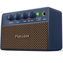 Flatsons FBA-10 Practice Guitar Amp,10W Electric Guitar Amplifier (Blue)