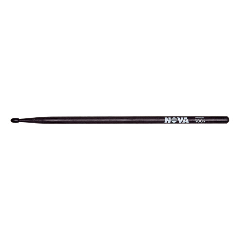 Vic FIrth - NOVA Drumsticks - NROCKB - Wood Tip - Black