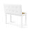 MUSTAR Piano Bench Keyboard Stool with Storage, 74x33x47cm PU Leather 1