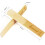 Sovvid Bb Clarinet Reeds - 10 Pack, Strength 1.5 with Plastic Box, Thinner Tip & Unfiled Cut for Easy Play 2
