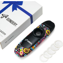Sondery Professional Kazoo Wind Instrument with 5 Membranes and Lanyard