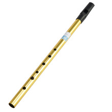 Sondery Irish Tin Penny Whistle Key of D Bright Brass Tone