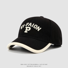 (Style H)Kids Baseball Hat Adjustable Fit Breathable Corduroy Material Fall Outdoor Play