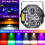 Disco Lights for Parties, Sound Activated DJ Party Lights with Remote 4