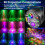 Disco Lights for Parties, Sound Activated DJ Party Lights with Remote 5