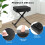 MUSTAR Piano Bench Keyboard Stool Adjustable Height w/ 8.7cm Padded Cushion 5