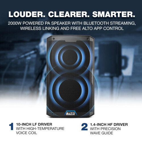 ALTO TS410 2000W 10" Powered PA Speaker 1