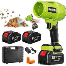 (500G-Wind Thrust) Cordless Turbo Jet Blowerr,leaf Blower, Violent Turbo Fan, Brushless Pure Copper Motor,car Drying After