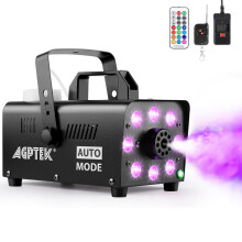 Upgraded Fog Machine, AGPtEK Smoke Machine 2000CFM Fog 500W