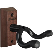 Onmiwod Guitar Wall Mount, Acacia Hardwood Guitar Hanger, U-Shaped Guitar Wall Hanger Mount, Guitar Holder Hook Stand for Acoustic, Electric Guitar, B