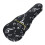 Ukulele bag 23 Inch Waterproof Durable Padded Case with Adjustable Straps - Black 4