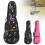 Ukulele bag 23 Inch Waterproof Durable Padded Case with Adjustable Straps - Black 6