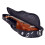 Ukulele bag 23 Inch Waterproof Durable Padded Case with Adjustable Straps - Black 5