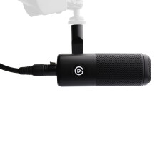 Elgato Wave DX with Cable - Dynamic XLR Microphone with 10ft/3m XLR Cable, speech optimised for Podcasting, Streaming, Broadcasting, No Signal Booster