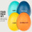 Meinl Percussion Egg Shaker Set - 4 different volumes - Including Soft, Medium, Loud, Extra Loud - Plastic, Multicolor (ES-SET-2) 2