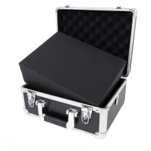 ROC Cases 0201 Flight Case 32.5x25x17cm, Fixed Lid, High Density Foam