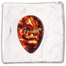 Fender 098-0358-358 Shape Picks, 12 Count, Shell, Medium