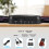 Anpro Electric Drum Set, 9 Pads Roll-up with Headphone Jack & Speaker 4