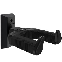 Guitar Wall Mount, Auto Lock Guitar Hanger Black Hardwood, Guitar Wall Hangers, Guitar Holder Hook Wall Stand for Classical, Acoustic, Electric Guitar