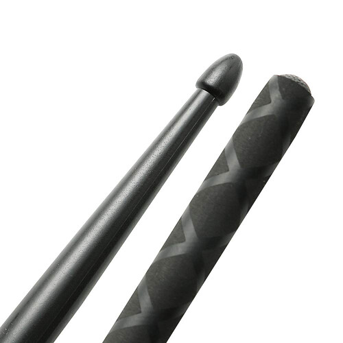 Musfunny Nylon Drum Sticks 5A: 1 Pair Plastic Drumstick Non-slip Grip 2