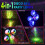 Disco Lights for Parties, Sound Activated/Remote/Auto 3 Modes 3
