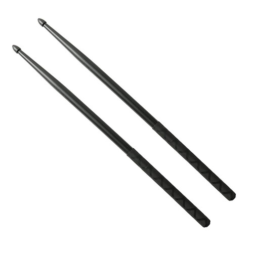 Musfunny Nylon Drum Sticks 5A: 1 Pair Plastic Drumstick Non-slip Grip