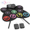 Anpro Electric Drum Set, 9 Pads Roll-up with Headphone Jack & Speaker 1