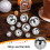 TranRantic 32 Pcs Disco Mirror Balls Cake Decoration, 4 Sizes Disco Ball 5