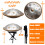 LOMUTY Handpan, Steel Drum，Hand Pan Instrument, Silver 3