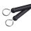 1 Pair Drum Brushes Retractable Wire Brushes Drums Drum Sticks Brush with Comfortable Rubber Handles 4