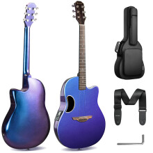 CAHAYA Carbon Fiber Electro-Acoustic Guitar Kit with Bag and Strap