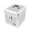 Gorilla LP 12" Vinyl Record Storage Box Flight Case - Holds 100pcs - Silver 3