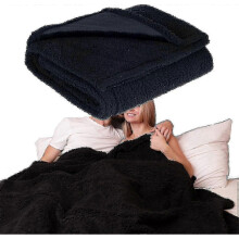 (20*28in, Black) Loveblanket - Den vattentäta filten Kärleksfiltar för par Vattentät stänkfilt för intimitet i sängen