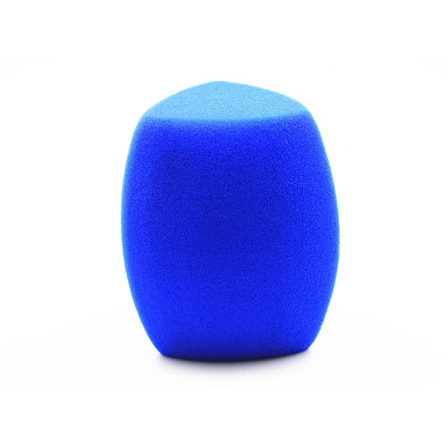 Saidbuds Foam Microphone Windscreen Large Mic Foam Cover Windshields for Handheld Interview Microphone(Blue) 1