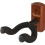 Fender Fender Essentials Guitar Wall Hanger & Mount, Rosewood 3