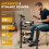 LALAHO Electric Drum Kit, Electronic Drum Set, USB MIDI Dual Power Full Kit 6