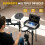 LALAHO Electric Drum Kit, Electronic Drum Set, USB MIDI Dual Power Full Kit 2