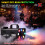 AGPtEK Fog Machine Smoke Machine 2000CFM RGB LED Low Fluid Auto Shutoff 2
