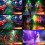 Vicalo Mini Disco Lights with Remote Control – 64 Lighting Effects, Sound Activated DJ Light, Disco Light for Parties USB Powered, 360 Adjustable 6